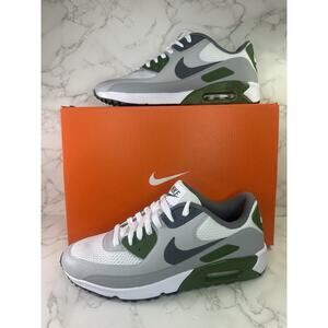 Nike Air max 90 Golf shoe Men’s Size 11 Color Smoke Grey / Dark Green Cu9978 108